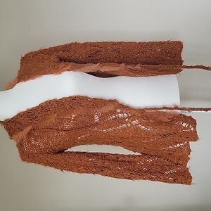 Burnt Orange Cardigan